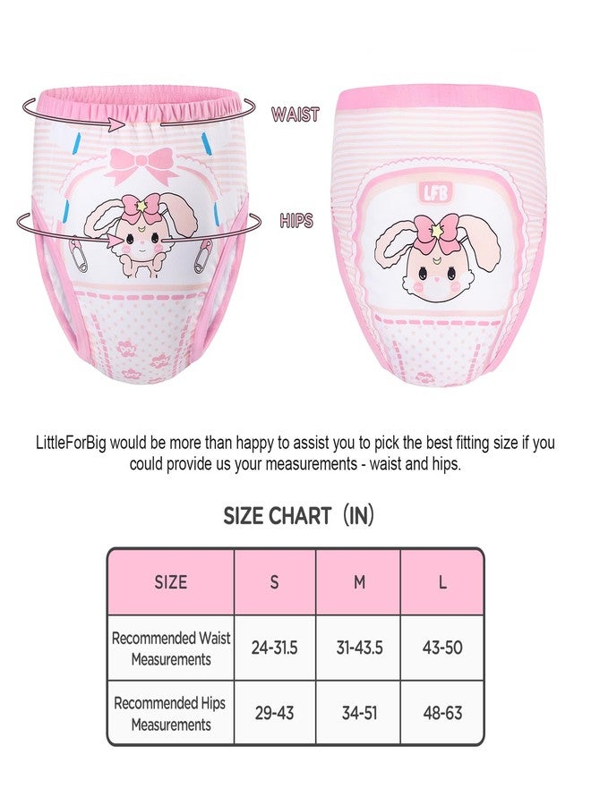 Littleforbig سروال تدريب مريح قابل للغسل وإعادة الاستخدام من القطن الناعم - بيبي أوساجي M - Image 5