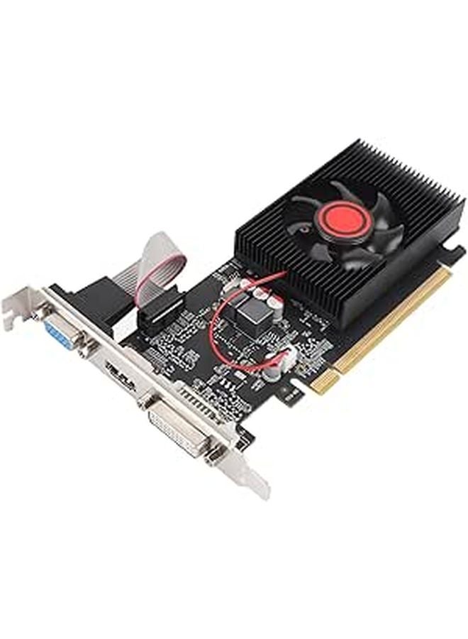 GT220 1GB DDR3 64 بت كرت فيديو للألعاب منفذ PCI Express مع منافذ HDMI و VGA و DVI ومروحة تبريد - Image 1