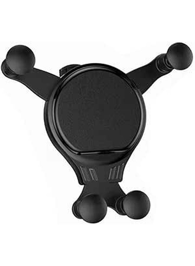 Black Air Vent Phone Mount Holder Compatible with Most Smartphones Hands Free Driving Accessory - Image 1