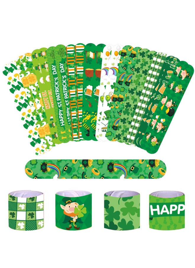 St. Teparic 12 Style Pop Ring Four-leaf Clover Beer Party Decoration Bracelet Racket Ring-Color:Green-Specifications:St. Teparic Festival 12 Models