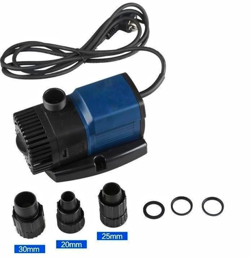 WE Hydroponics Submersible pumps super noiceless for Hydroponics, Desert air cooler, Fountain, aquarium, Ponds and diy projects, under water motor (JTP-5800L/H, 38W) 5.2m head - Image 3