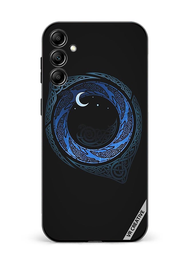 VR CREATIVE Protective Case Cover For Samsung Galaxy A55 Moonlight Design Multicolour - Image 1