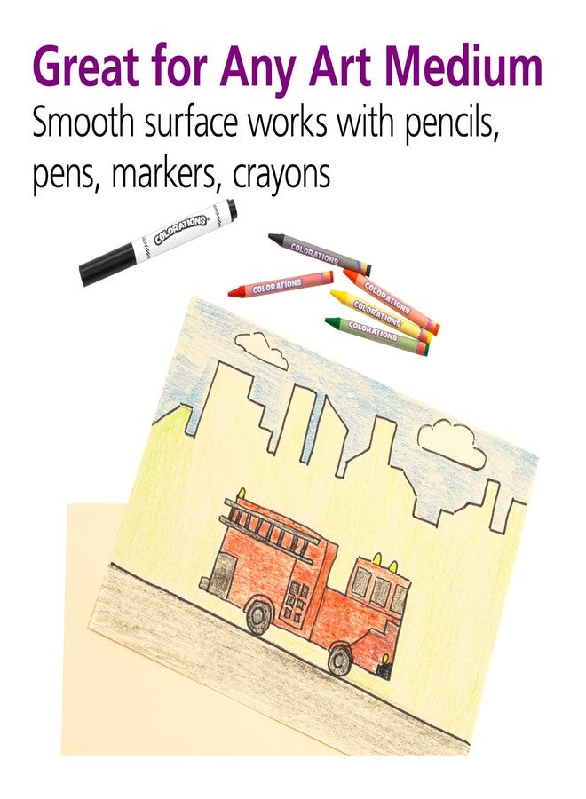 Colorations Tagboard - 9" x 12", Manila, Specialty Paper, School Art Supplies, Art Supplies, Craft Projects, Children, Gift, Classroom, Home, Arts and Crafts, Drawing, Coloring - Image 3