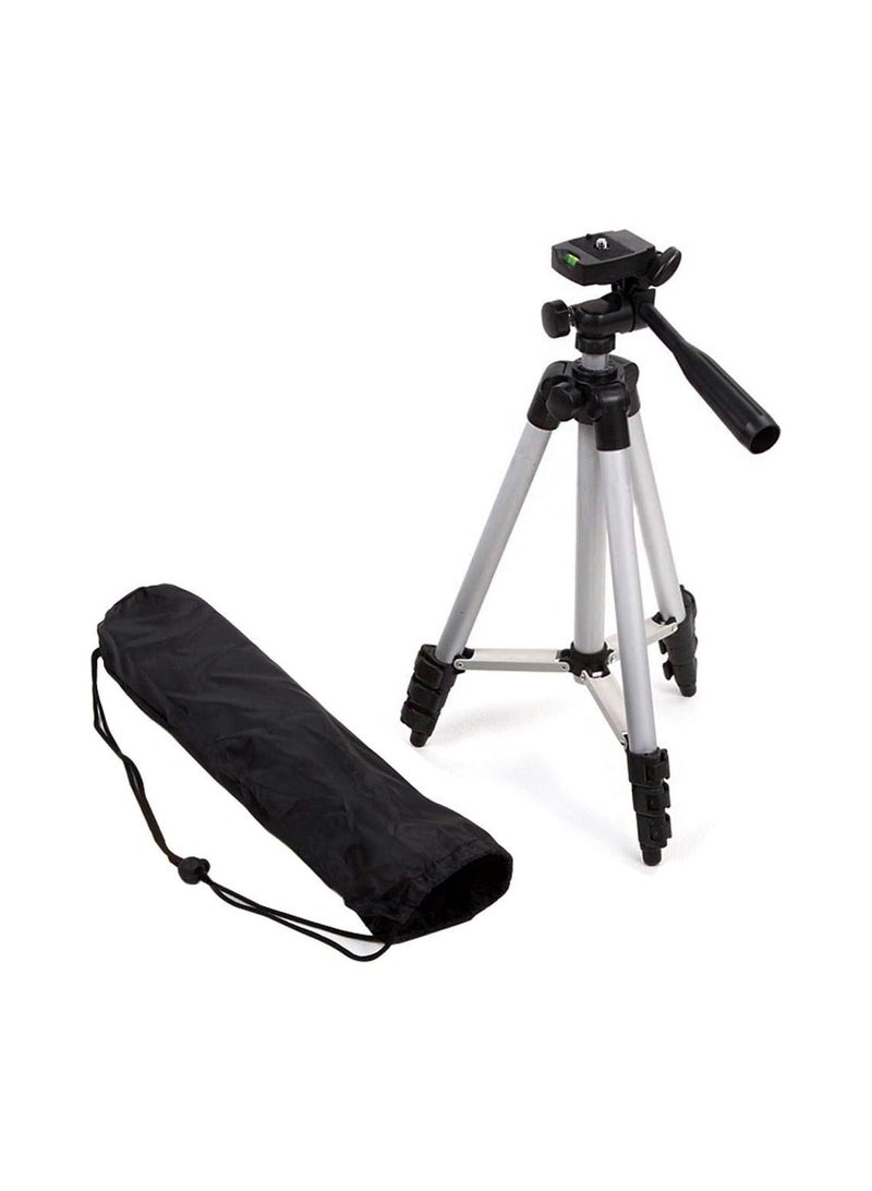 WEIFENG Camera WT-330A  Aluminum Tripod Stand 360° Swivel Lightweight - Image 4