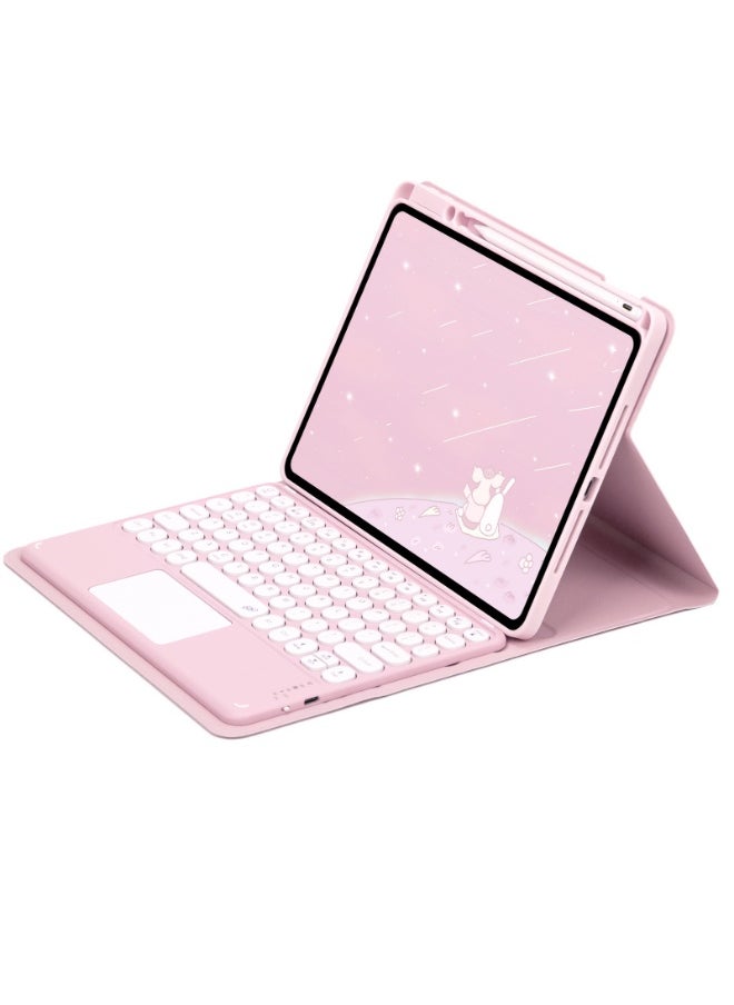 General Keyboard for iPad (A16) 11th Generation 11 Inch 2025 (A3355,A3356) Rotating Bracket Case with Pencil Holder Detachable Keyboard with Magnetic Cover  - Image 2