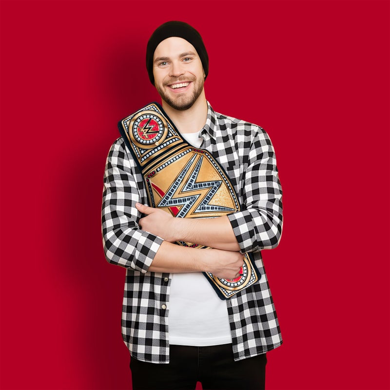 Bleacher Creatures WWE Universal Championship 24" Bleacher Buddy Belt - Soft Plush Toy - Image 2