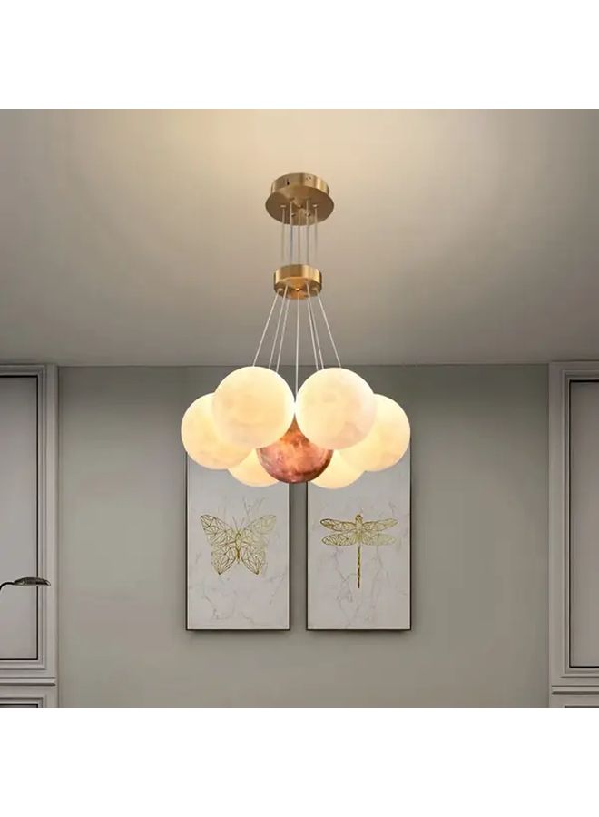 Modern Minimalist LED 3 Color Changing Pendant Light Model CD61 Adjustable Height Ceiling Mount Metal Construction Plastic Shade Hardwired 110V 240V Switch Control For Dining Room Bedroom Study Closet Bar - Image 2