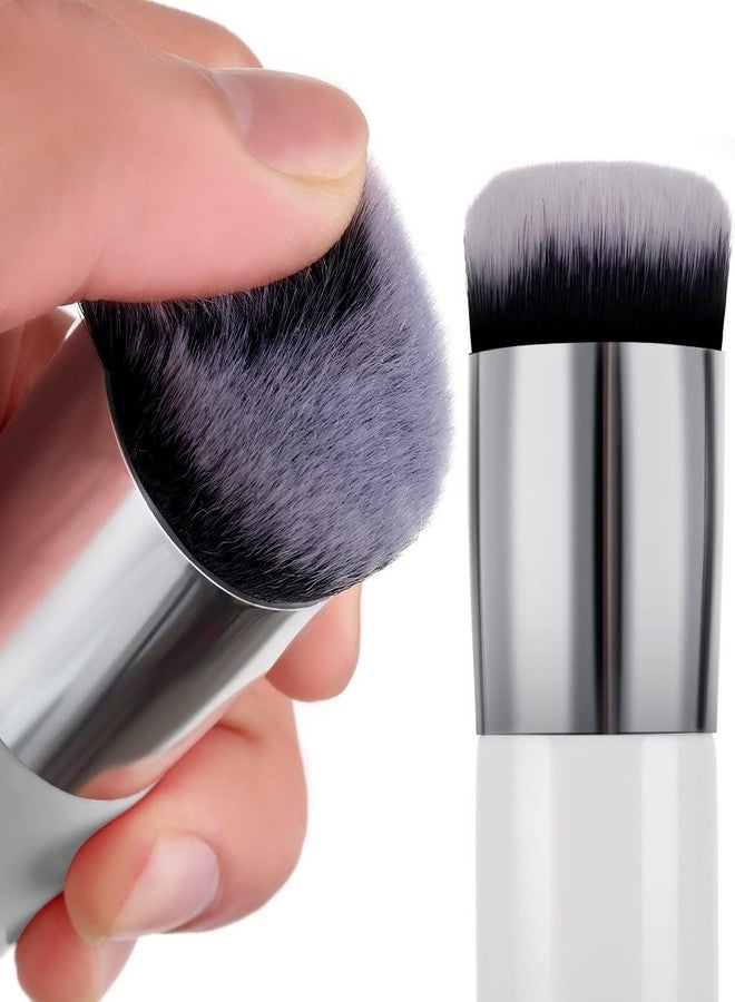 GOLD MAX 2 Pieces Makeup Sponge Blender, Foundation Brush, Triangle Powder Puffs Face Cosmetic Powder Puff Washable Reusable Soft Plush Synthetic Foundation Makeup Brush - Image 2