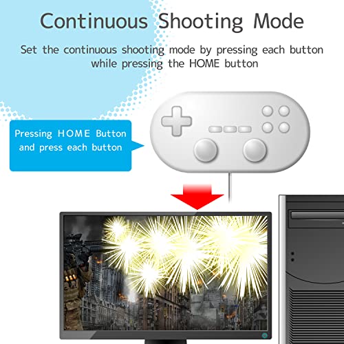 ELECOM Gamepad Converter for Wii Controllers, Support Wii Game Classic Controller and Classic Controller Pro, Only Compatible with Windows PC 39 inch Cable Length (JC-W01UWH) - Image 4