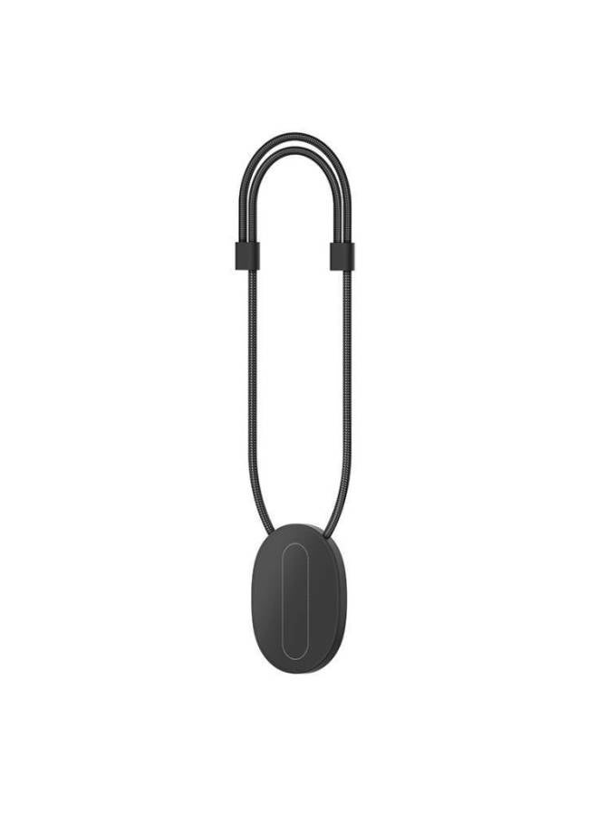 Generic SJCAM C100 Special Magnetic Lanyard Liberation Fixed Back Clip Running Record Camera-Color:C100 Magnetic Lanyard Black  - Image 1