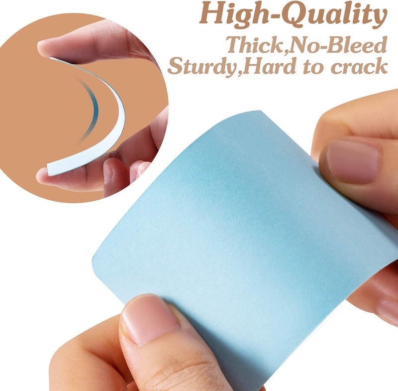 Primbeeks 228pcs Premium Blank Business Cards, 6 Colors 3.5" x 2.2" Small Kraft Cardstock Cards, Small Note Plain Business Message Card Kraft Note Paper Tags - Image 4