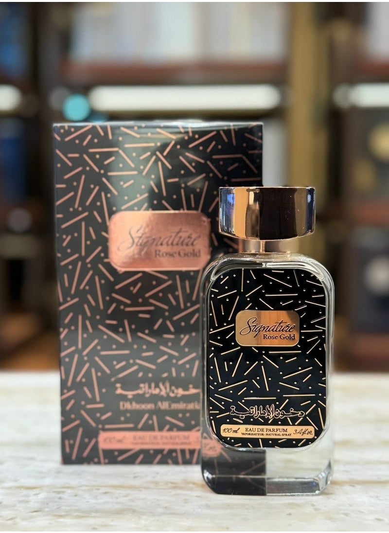 دخون الإماراتية - سيجنيشر روز جولد 100مل - Image 1