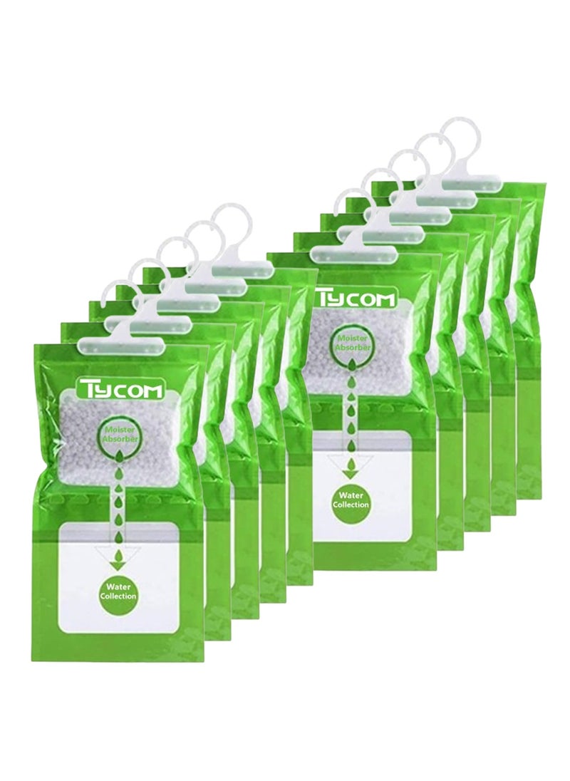 TYCOM Deodorizer, Hanging Humidity Packs for Effectively Absorbing Excess Moisture, Closet Dehumidifiers & Odor Removers for Home & Car - 10Pcs  - Image 1