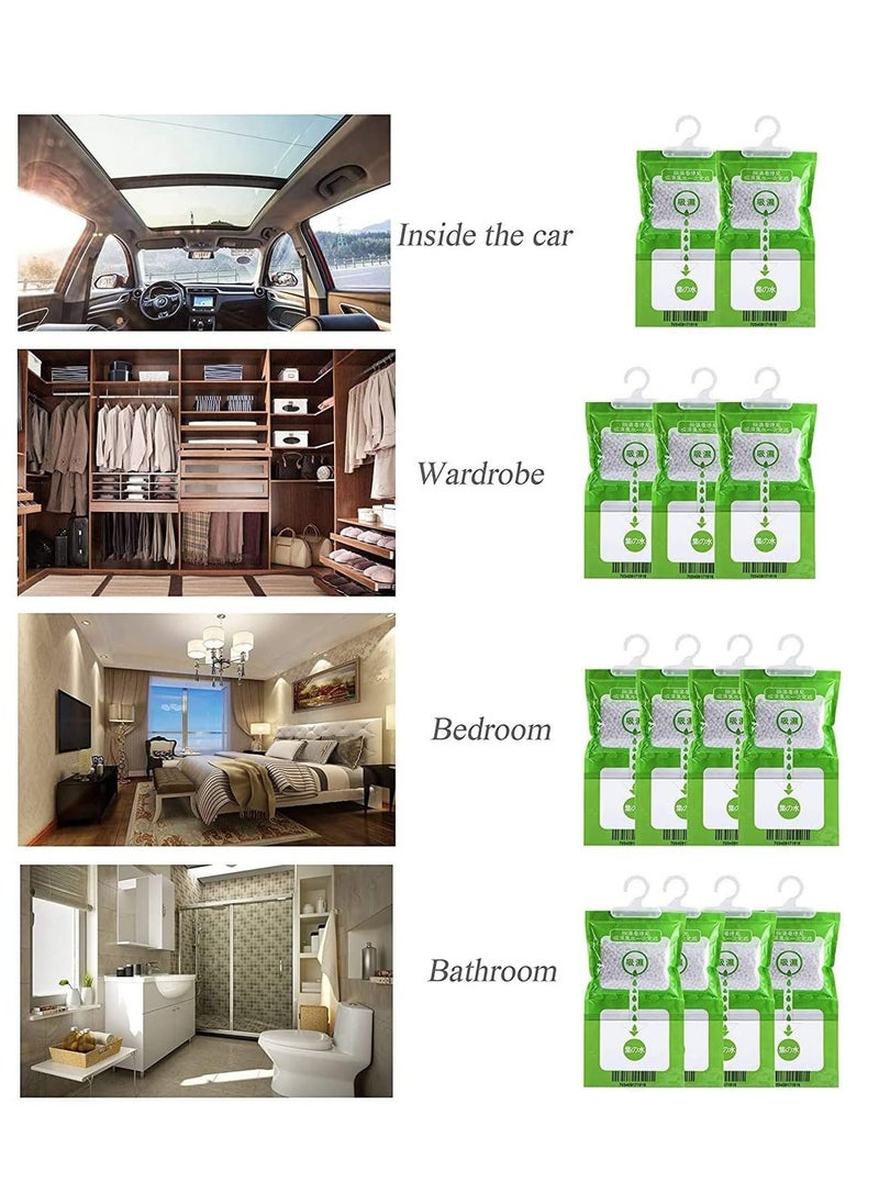 TYCOM Deodorizer, Hanging Humidity Packs for Effectively Absorbing Excess Moisture, Closet Dehumidifiers & Odor Removers for Home & Car - 10Pcs  - Image 4