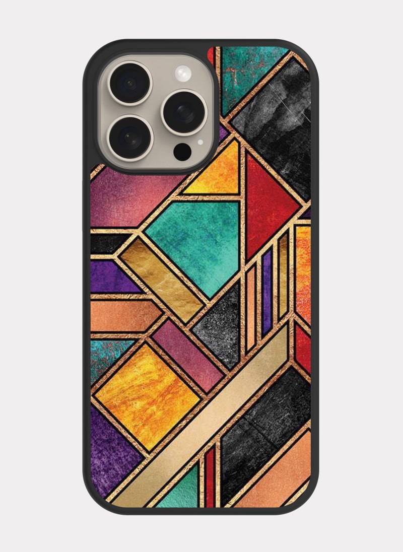 PXLAAT iPhone 15 Pro Max case cover Colorful Pattern - Image 1