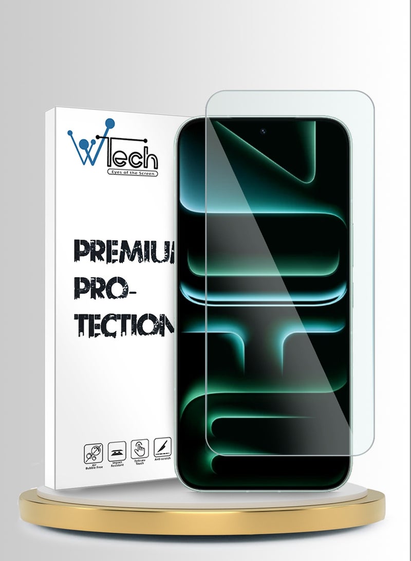 Wtech Infinix Note 60 / Infinix Note 60 Pro 5G 2026 WTech Premium Series Curved Edges 9H 2.5D Tempered Glass Screen Protector (MSG9CN) - Clear - Image 1