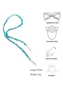 Eyeglass Chain Strap Holder Cord Sunglass Chain Fashion Chip Beaded Mask Lanyard Chain Face Mask Chain for Women - pzsku/Z67C8103139AF5CCD085DZ/45/_/1731390457/4e7de23f-0a13-417b-af68-af76442038f1