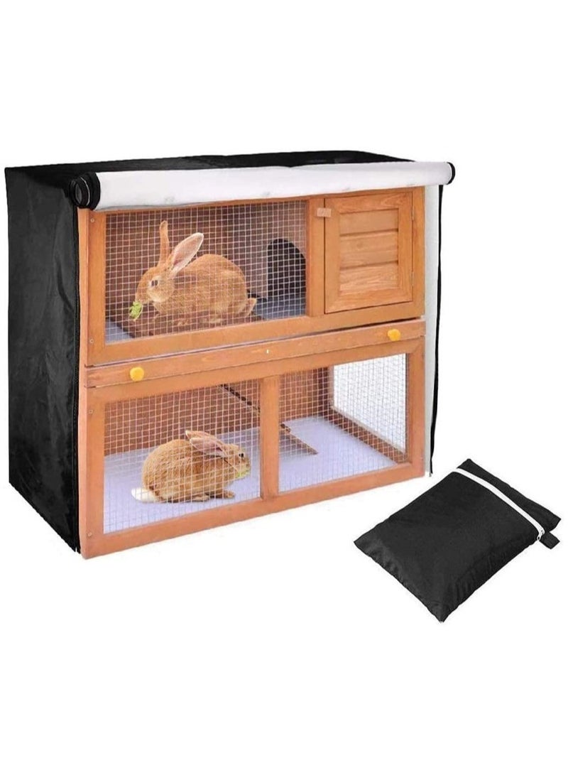 Generic Rabbit Hutch Cover, Windproof Waterproof Thermal cage