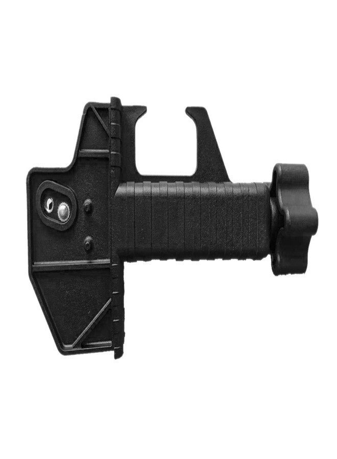 AdirPro Mounting Clamp for LD-8 and LDG-8 Laser Detectors with Built-in Bubble Level - Attach Receiver to Variety of Items Including Most Prism Poles and Survey Rods - Image 1