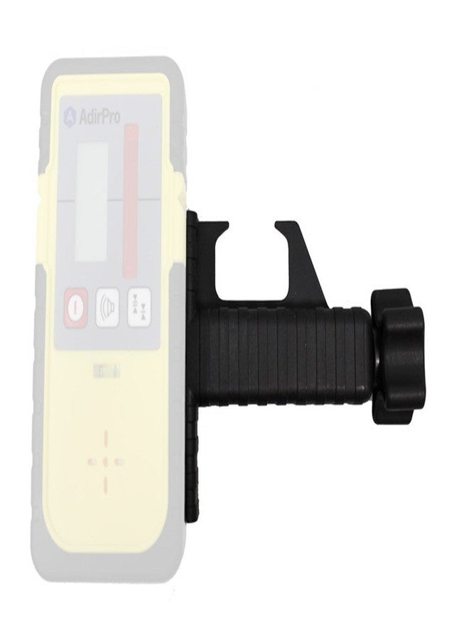 AdirPro Mounting Clamp for LD-8 and LDG-8 Laser Detectors with Built-in Bubble Level - Attach Receiver to Variety of Items Including Most Prism Poles and Survey Rods - Image 2
