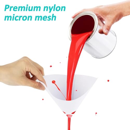 MAQIHAN 100PCS Paint Strainers Paper Cone Paint Mixing Cup Strainer Fine Mesh Filters Funnel Filter Disposable Spray Gun Sprayer Accessories Automotive Body Repair Paint Tools & Equipment - Image 4