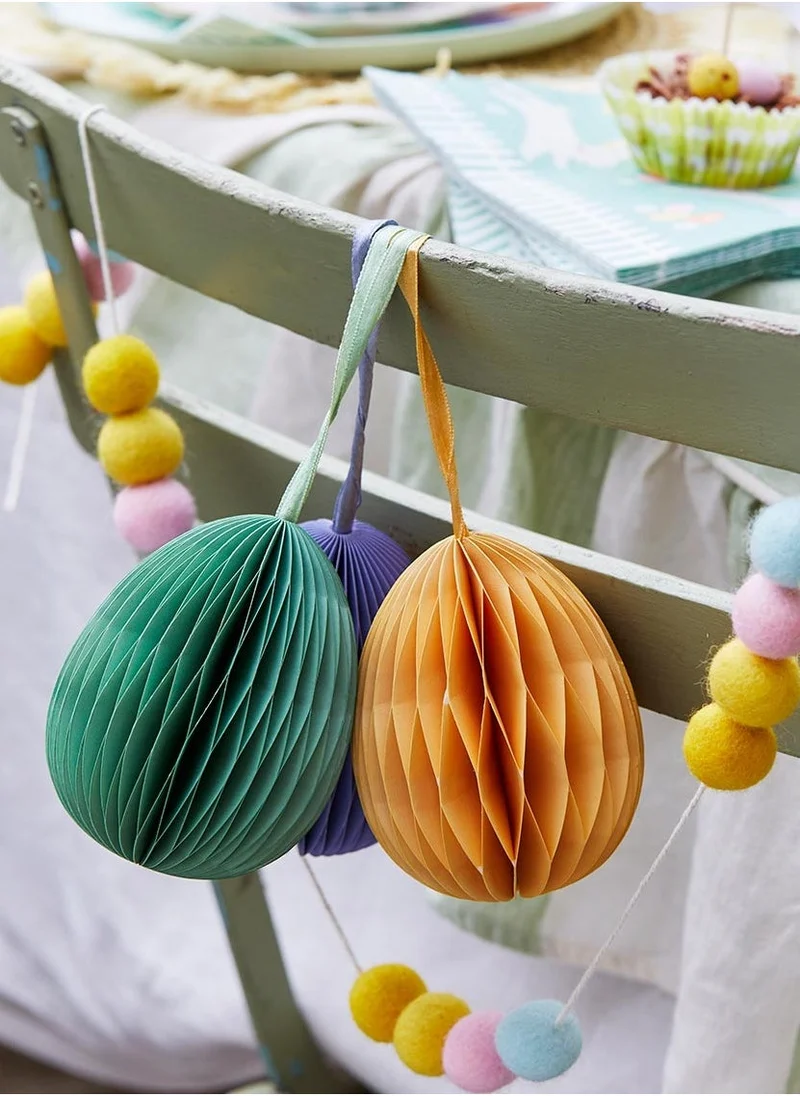 توكينج تيبلز Spring Bunny Felt Egg Garland, 2m