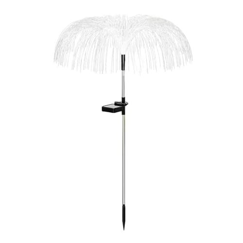 PremiumAV Solar Firework Jellyfish Lights – 2-Pack 7-Color Changing LED Garden Stake Lights for Outdoor Landscape, Yard, Lawn, Patio, Pathway & Waterproof Decorative Lighting - Image 1