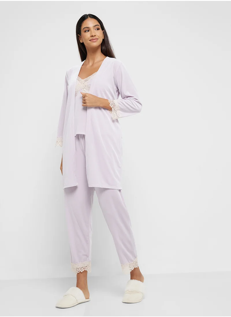 ELLA 3 Piece Pyjama Set