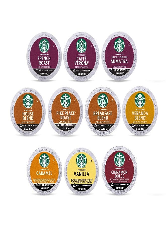 Starbucks Starbucks K-Cup Coffee Pods-Starbucks Blonde, Medium, Dark Roast & Flavored Coffee-Variety Pack-1 box (40 pods total)  - Image 3