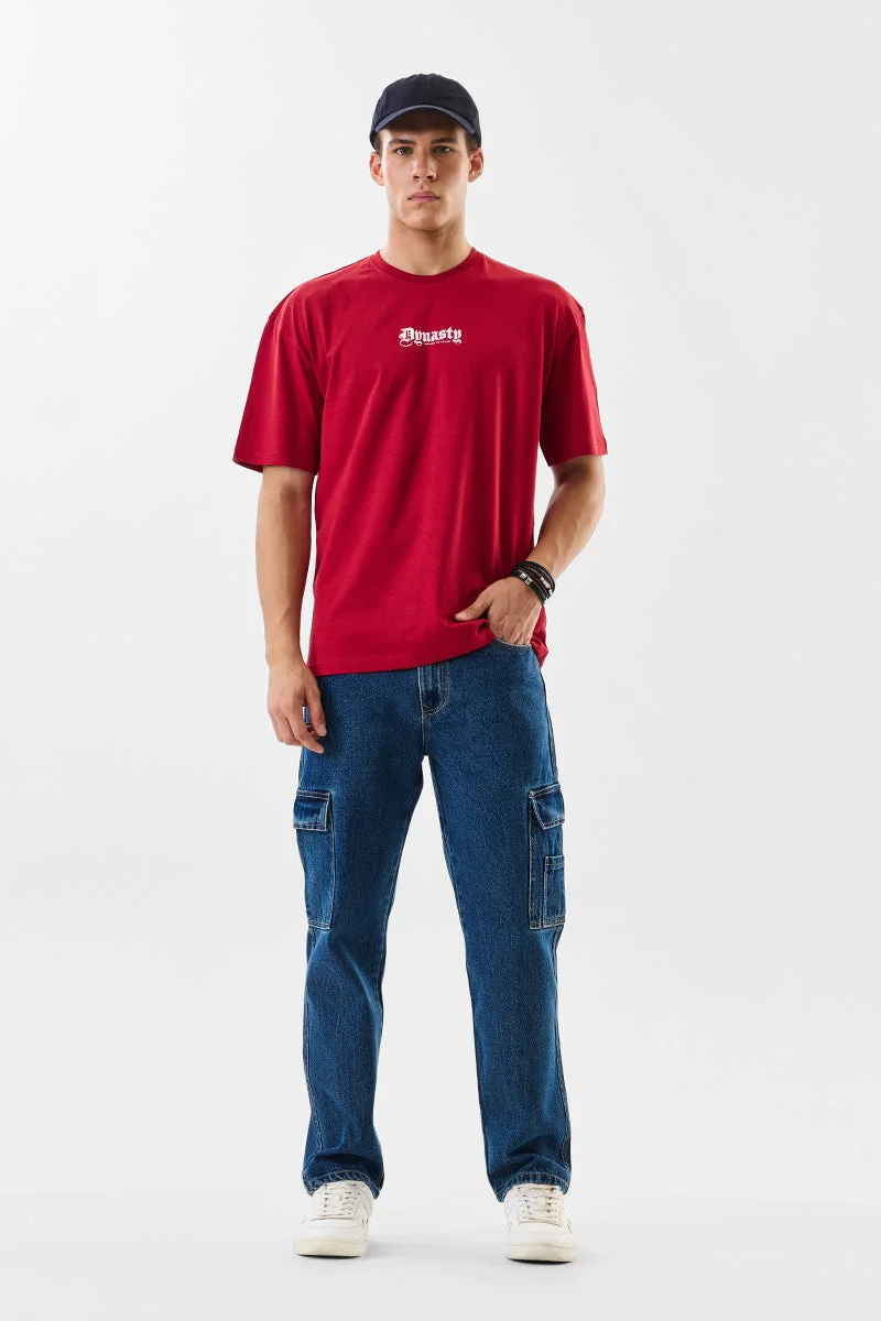 SNITCH جينز كارجو بقصة عادية