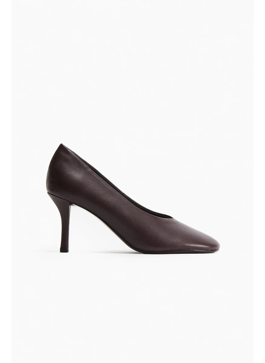 اتش اند ام Leather Court Shoes