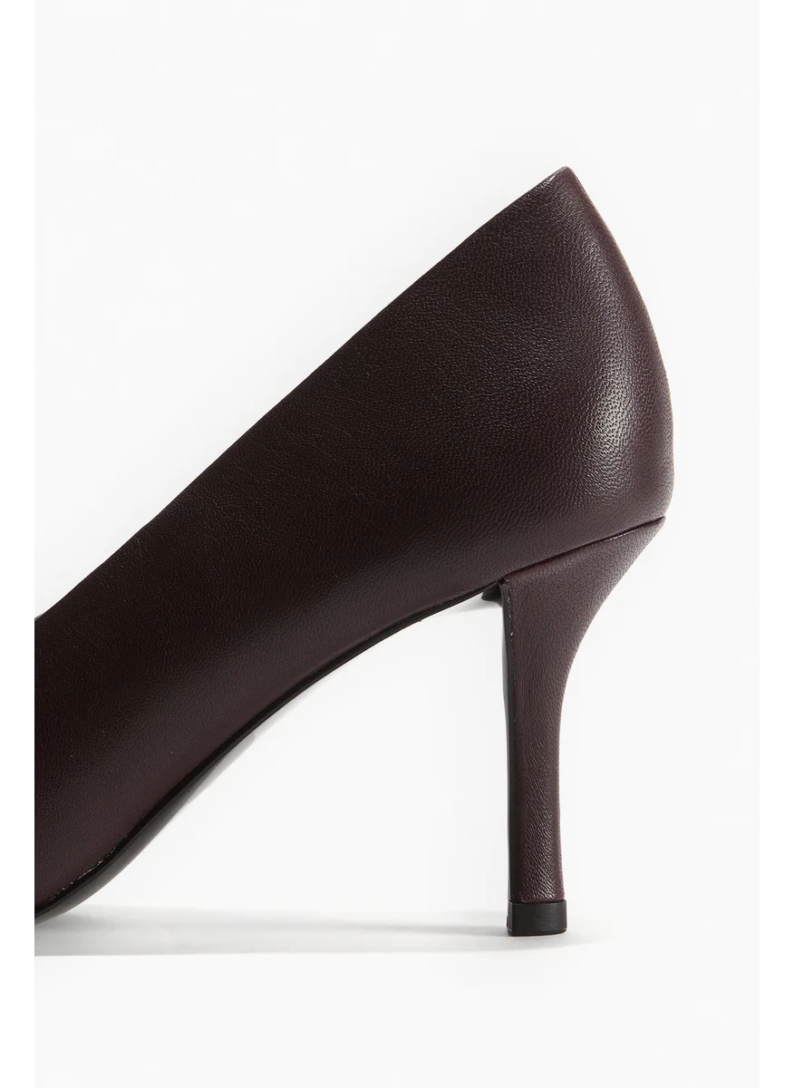 اتش اند ام Leather Court Shoes