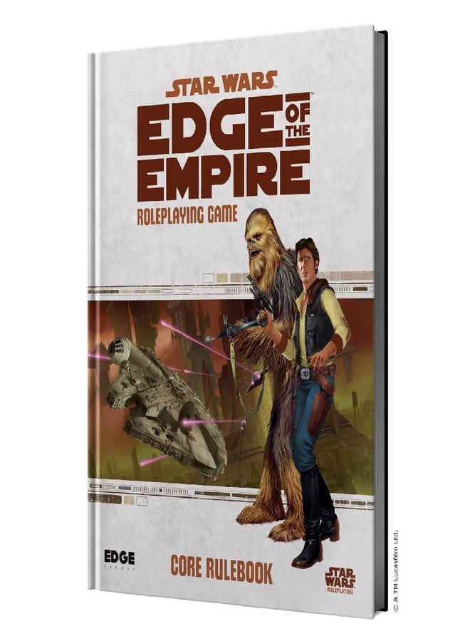 Asmodee Edge Studio Star Wars Edge of The Empire Core Rulebook | Roleplaying Game | Strategy Game for Adults and Kids | Ages 14 and up | 3-5 Players | Average Playtime 1 Hour | Made