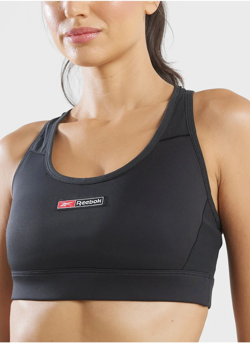 Reebok Lux Bold Racer Bra