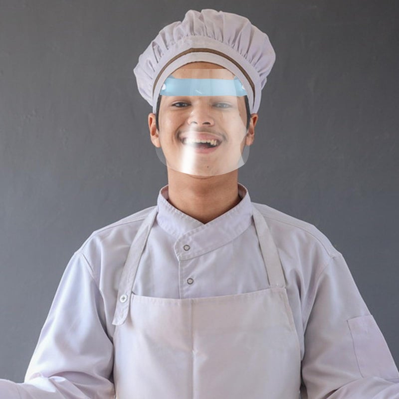 Reusable Face Mask With Detachable Splash Shield For Kitchen And Outdoor Use - Image 5