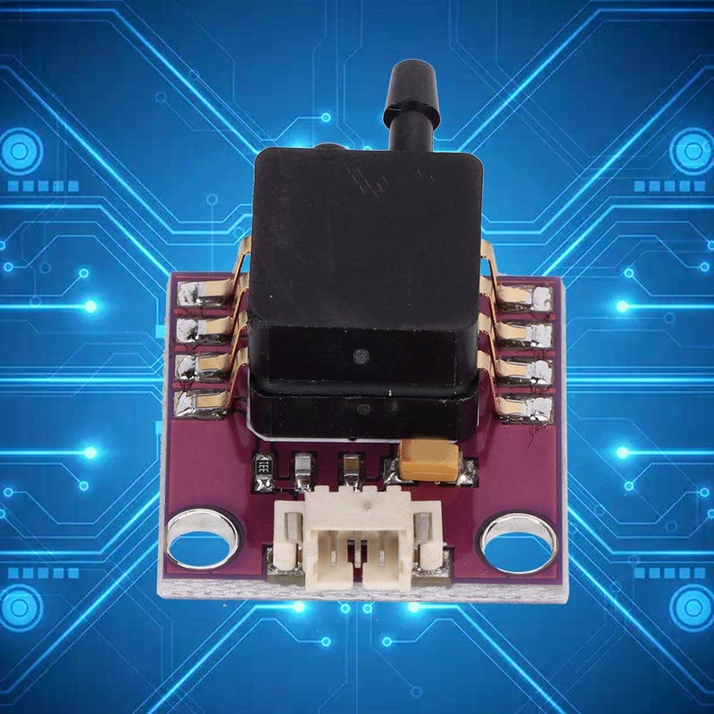 klarako MPXV7002DP Breakout Pressure Sensor Board Transducer Advanced Silicon Pressure Sensor 7kPa Withstand Output Voltage Synthetic Cardboard for A D Inputs Application - Image 5