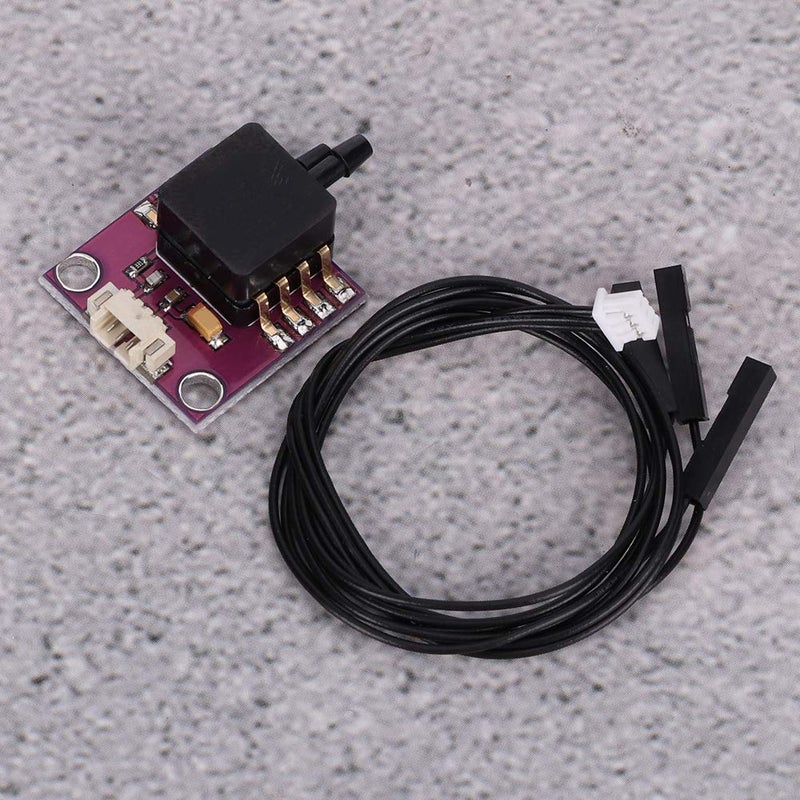 klarako MPXV7002DP Breakout Pressure Sensor Board Transducer Advanced Silicon Pressure Sensor 7kPa Withstand Output Voltage Synthetic Cardboard for A D Inputs Application - Image 2
