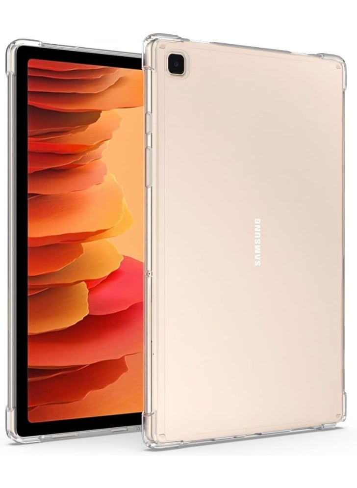 Case for Samsung Galaxy Tab A7 Case 10.4" 2020 (SM-T500/T505/T507), Slim Light Soft TPU Side Corner Protective Cover Case, Clear - Image 1