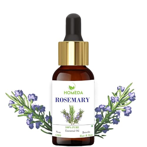 Homeda Rosemary Essential Oil for Hair Growth (30 ML) Pure Rosemerry Oil, Skin and Body, Rosemarry Essential, Rose mary - Image 1