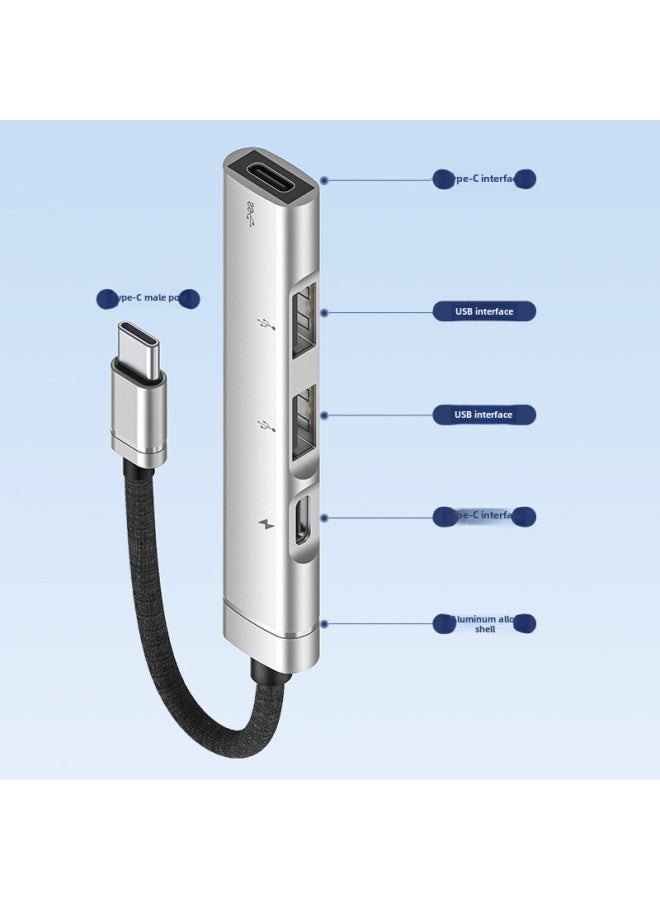 Neutral Type-c Docking Station Usb2.0 Mouse Keyboard Bluetooth Card Reader Hub Hub Support 15w Pd Charging - Image 2