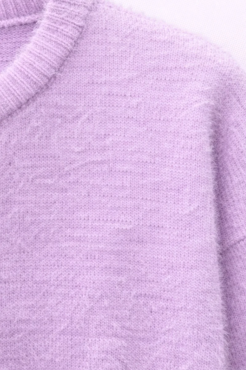 ميكسراي Mixray Oversized Jacquard Button Cardigan