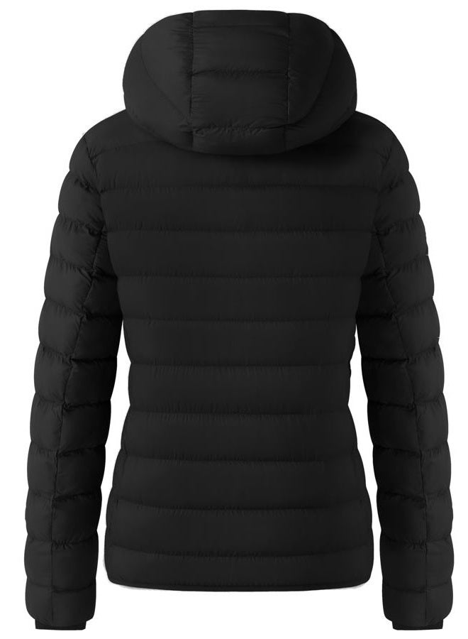 ZSHOW (Large, Black) - ZSHOW Women's Hooded Down Jackets Light Weight Packable Puffer Down Coats - Image 3