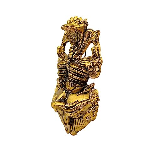 pmw - Keerthi Mukha Kirtimukha Keerthimukhudu Idol Main Door Wall Hanging for Evil Protection Decorative Showpiece - Image 2