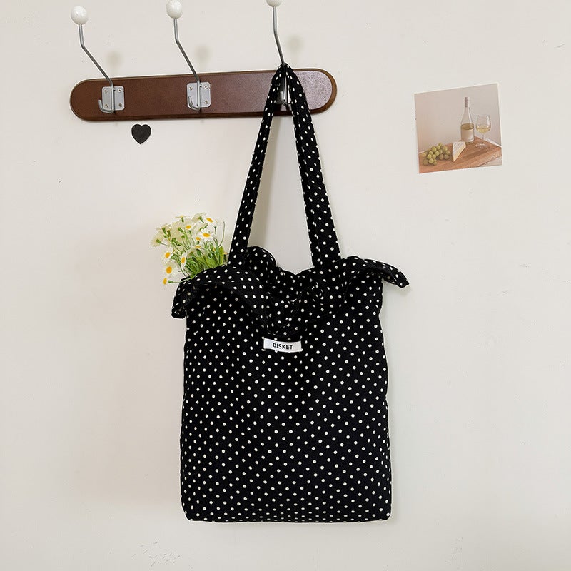 Casual Large-Capacity Tote Bag Women'S Shoulder Bag College Student Nylon Cloth Commuter Bag Versatile - Image 3