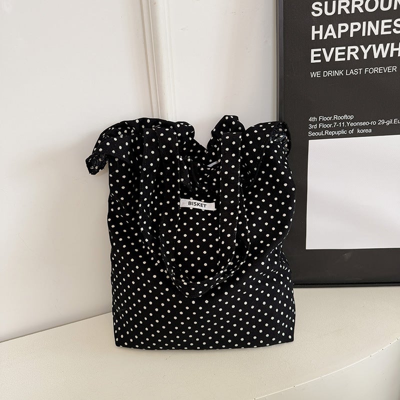 Casual Large-Capacity Tote Bag Women'S Shoulder Bag College Student Nylon Cloth Commuter Bag Versatile - Image 4
