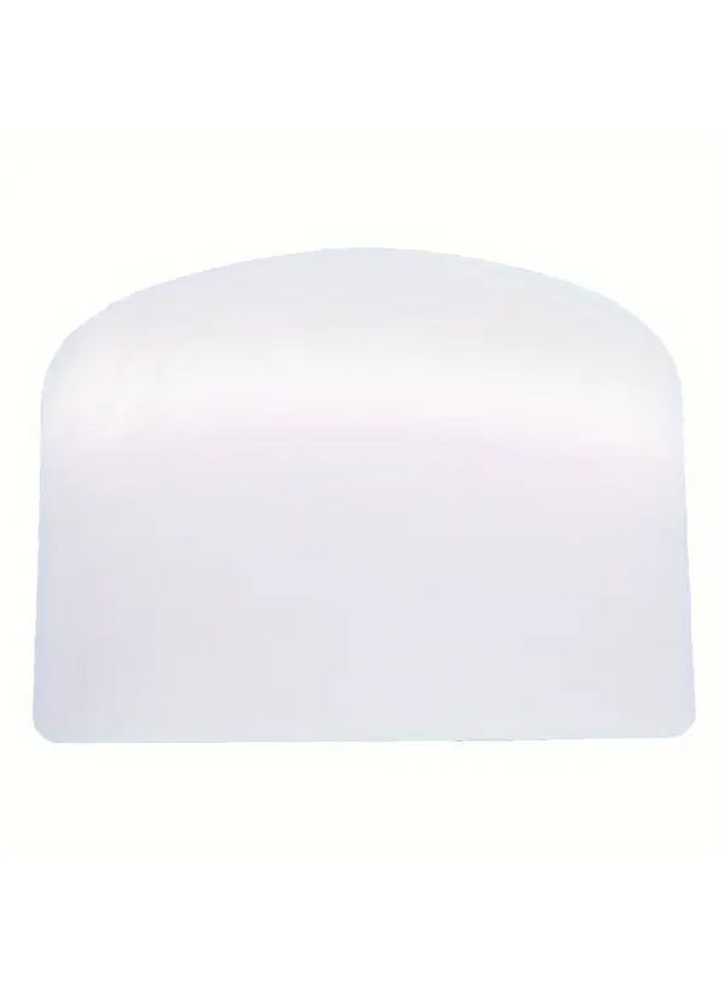 5Pcs Flexible Clear ABS Dough Scraper Soft Grip Baking Tools Cake Decorating Stackable Kitchenware - Image 5