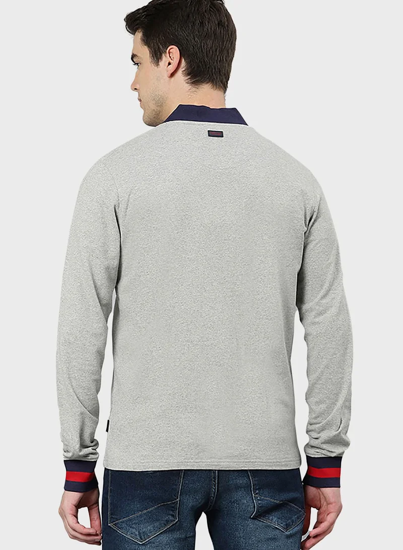 bhpoloclub Logo Button Cardigan