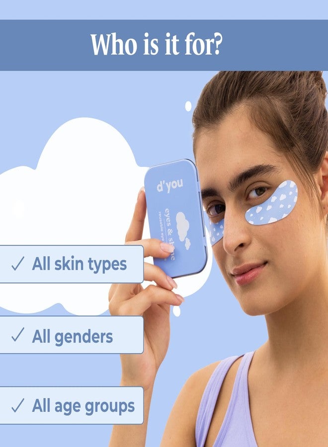 d'you Eyes & Shine Reusable Under-Eye Patches For Dark Circles | Helps in Reduction of Puffiness | 100% Medical Grade Silicone For Men & Women - 1 Count - Image 3