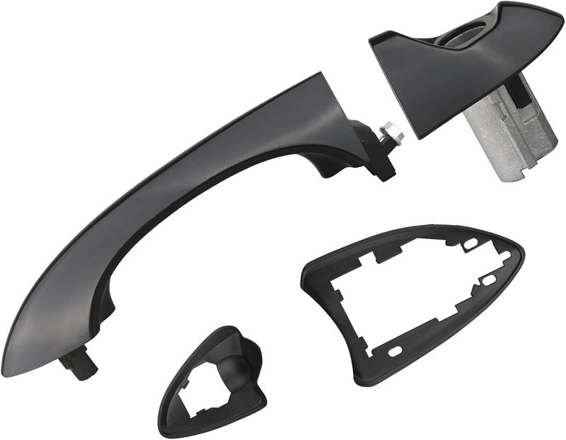 APPERFiT Smooth Black Exterior Door Handle for BMW E53 X5 - Image 1