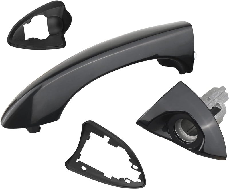 APPERFiT Smooth Black Exterior Door Handle for BMW E53 X5 - Image 2
